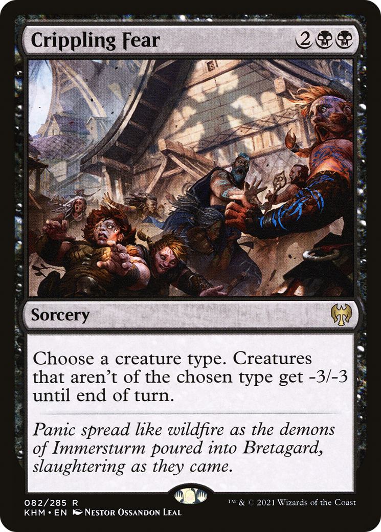 Crippling Fear - Foil