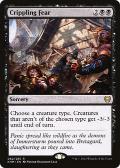 Crippling Fear - Foil