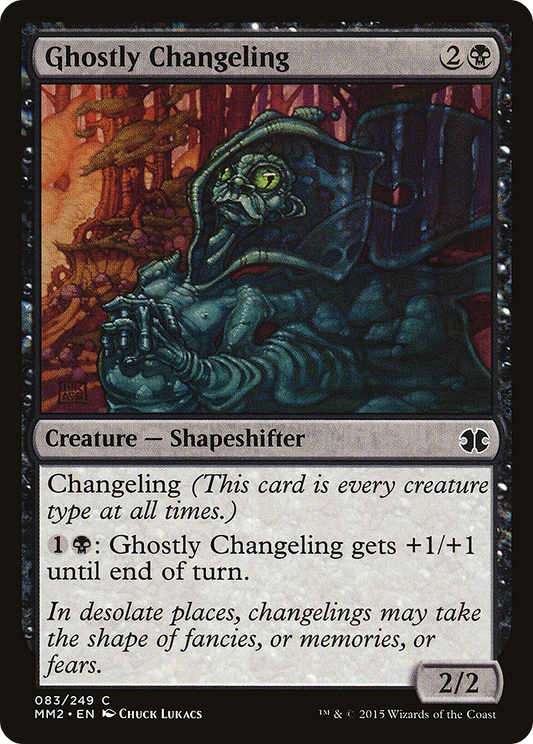 Ghostly Changeling - Foil