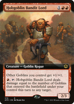 Hobgoblin Bandit Lord (379) (Extended Art) - Foil