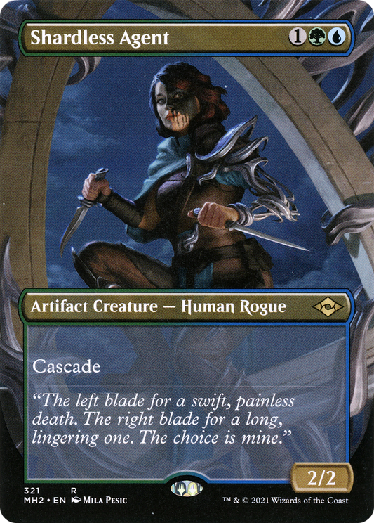 Shardless Agent (321) (Borderless) - Foil