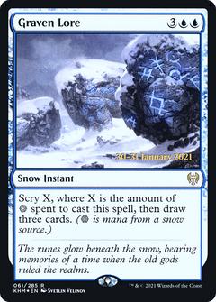 Graven Lore (061) (Prerelease) - Foil