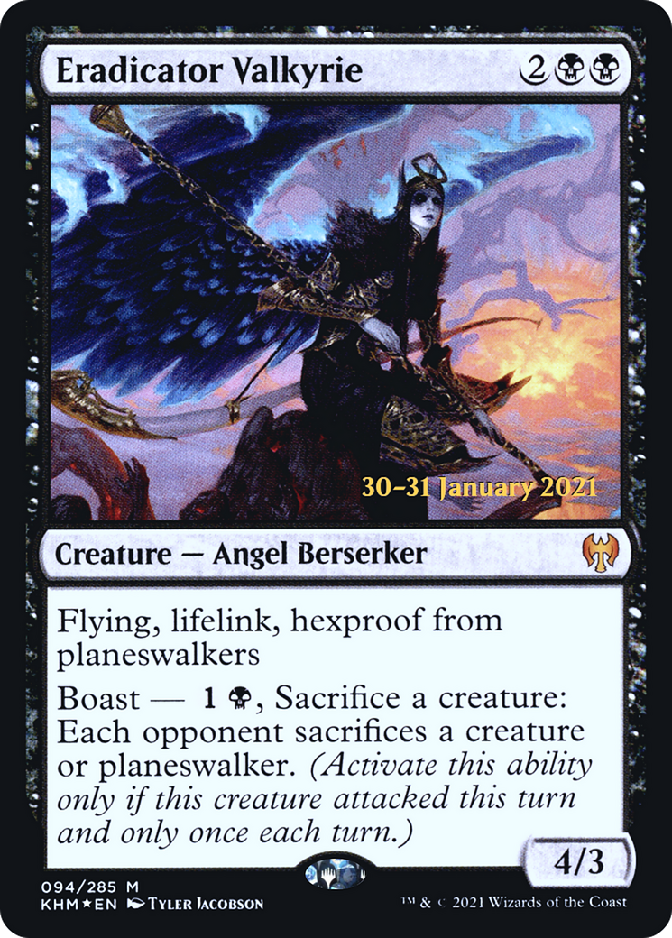 Eradicator Valkyrie (094) (Prerelease) - Foil