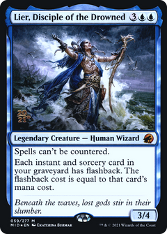 Lier, Disciple of the Drowned (059) (Prerelease) - Foil