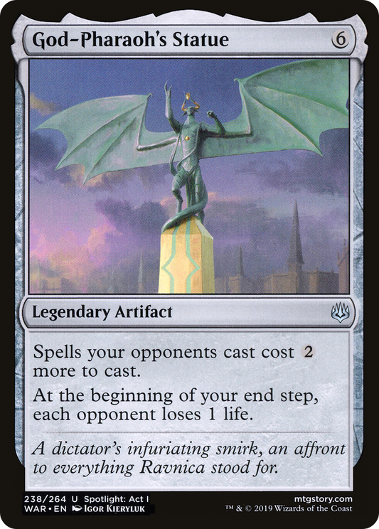 God-Pharaoh's Statue - Foil