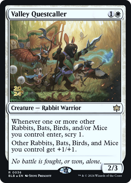 Valley Questcaller (0036) (Prerelease) - Foil