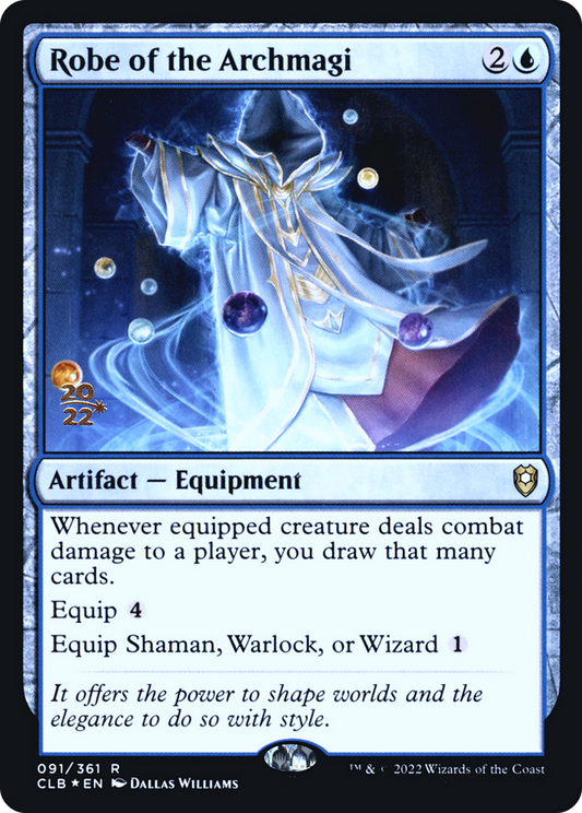 Robe of the Archmagi (091) (Prerelease) - Foil