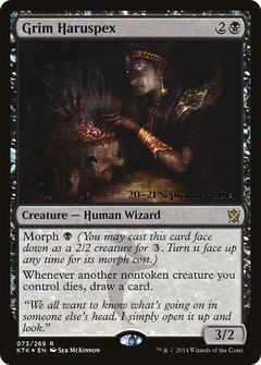 Grim Haruspex (073) (Prerelease) - Foil