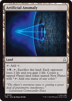 Artificial Anomaly (TRK) - Foil