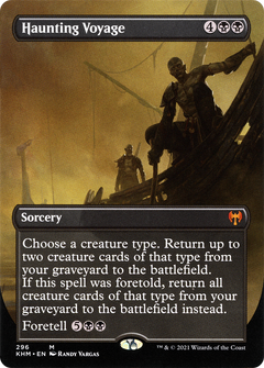 Haunting Voyage (296) (Borderless) - Foil
