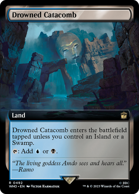 Drowned Catacomb (0492) (Extended Art) - Foil
