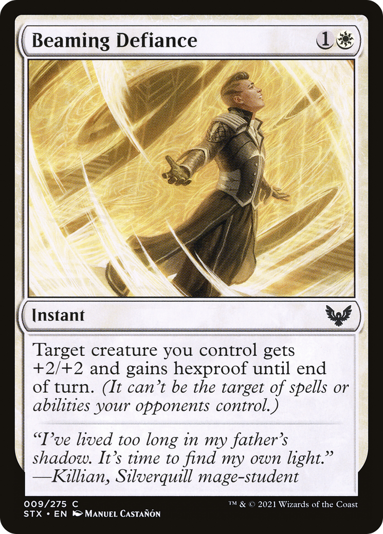 Beaming Defiance - Foil