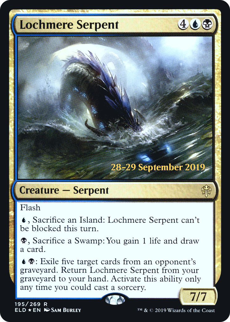 Lochmere Serpent (195) (Prerelease) - Foil