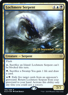 Lochmere Serpent (195) (Prerelease) - Foil