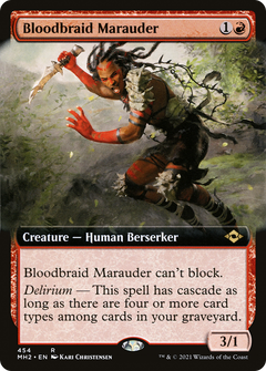 Bloodbraid Marauder (454) (Extended Art)