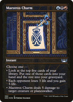 Maestros Charm (382) (Showcase) - Gilded Foil