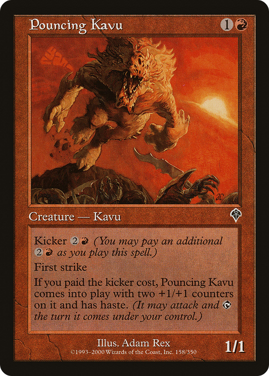 Pouncing Kavu - Foil