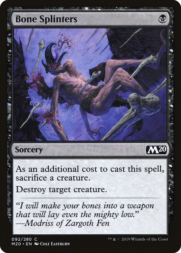 Bone Splinters - Foil