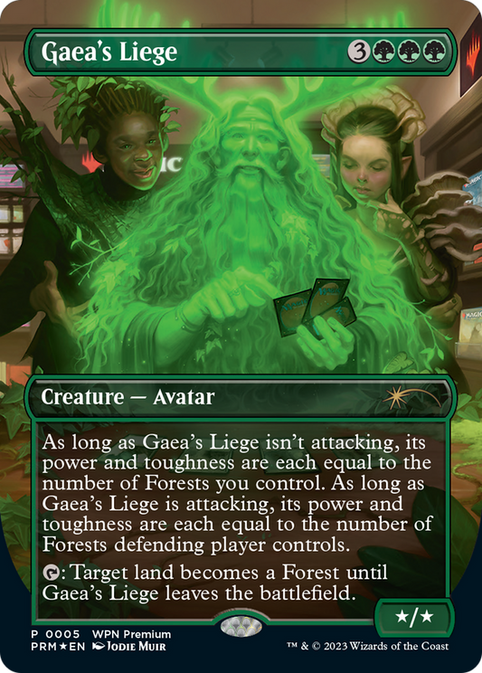 Gaea's Liege (WPN 2024 Promo) - Foil