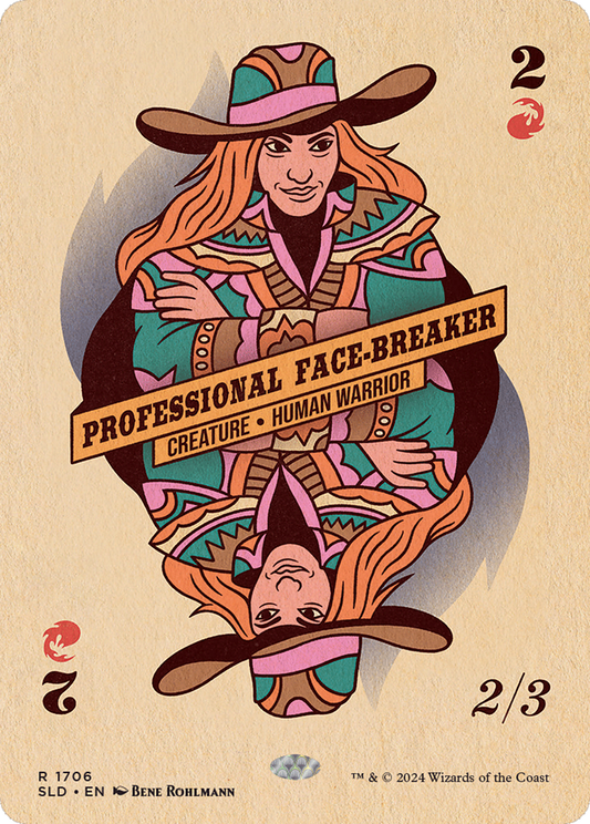 Professional Face-Breaker (1706) (Showcase) - Rainbow Foil
