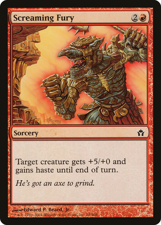 Screaming Fury - Foil