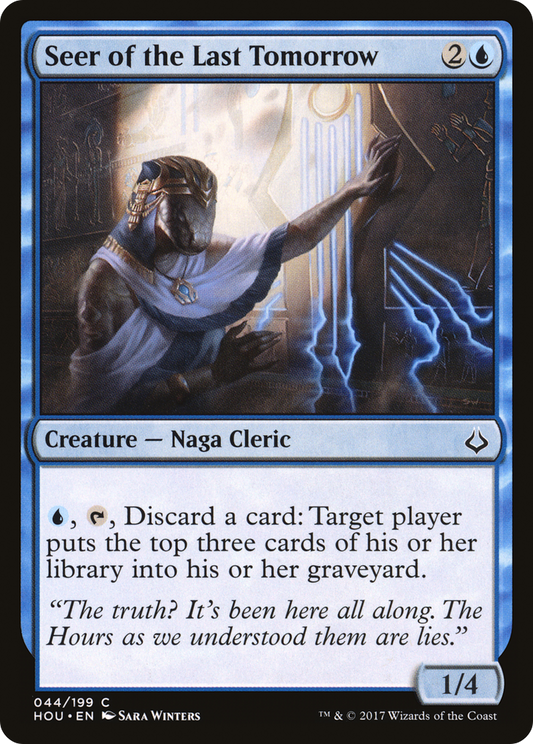 Seer of the Last Tomorrow - Foil
