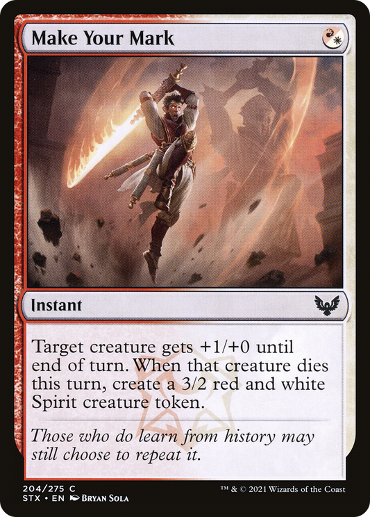 Make Your Mark - Foil