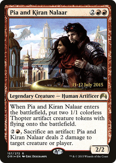 Pia and Kiran Nalaar (157) (Prerelease) - Foil