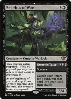Emeritus of Woe // Demonic Tutor (SOS)