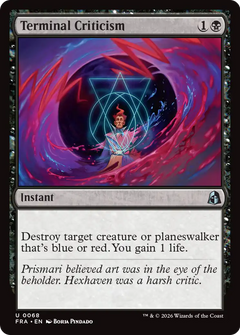 Terminal Criticism (FRA) - Foil