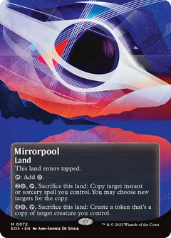Mirrorpool (0072) (Borderless) - Foil