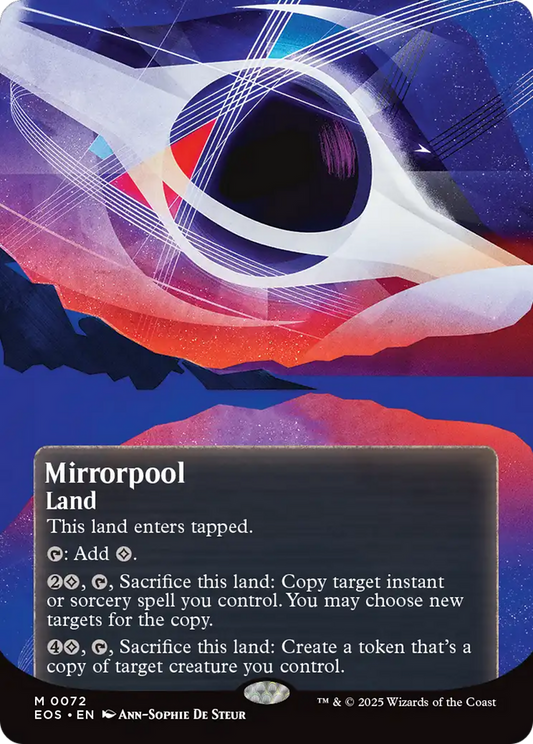 Mirrorpool (0072) (Borderless) - Foil