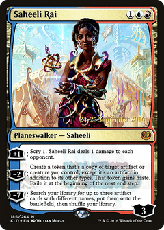 Saheeli Rai (186) (Prerelease) - Foil