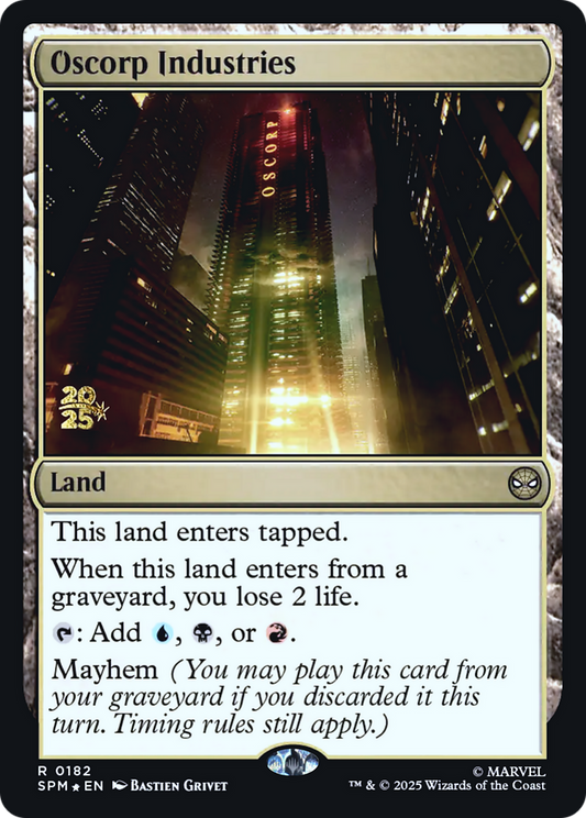 Oscorp Industries (0182) (Prerelease) - Foil pspm