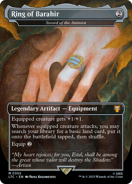 Ring of Barahir [Sword of the Animist] (0355) (Borderless) - Foil