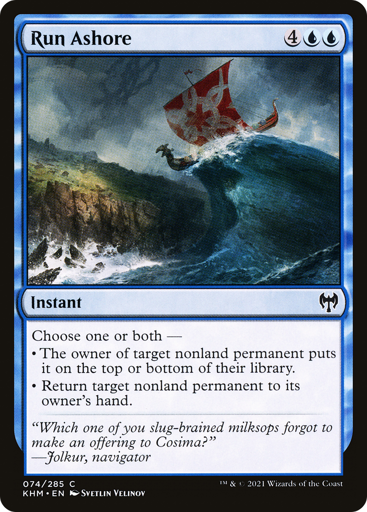 Run Ashore - Foil
