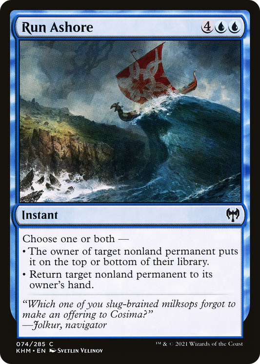 Run Ashore - Foil