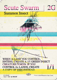 Scute Swarm (0326) (Showcase) (SLZ)