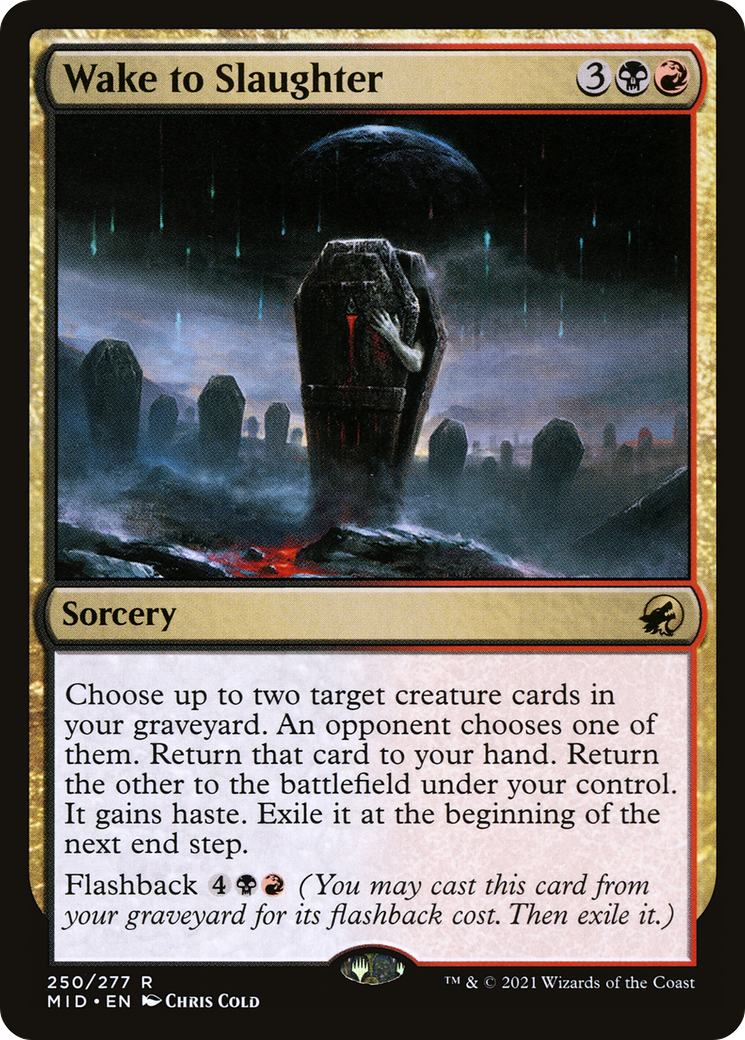 Wake to Slaughter - Foil