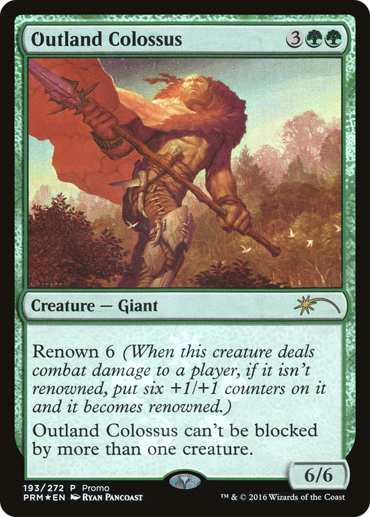 Outland Colossus (193) - Foil