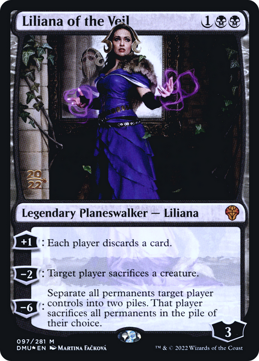 Liliana of the Veil (097) (Prerelease) - Foil