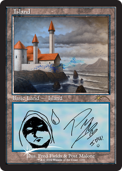 Island (1191) (Showcase) - Foil