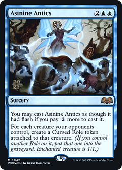 Asinine Antics (0042) (Prerelease) - Foil