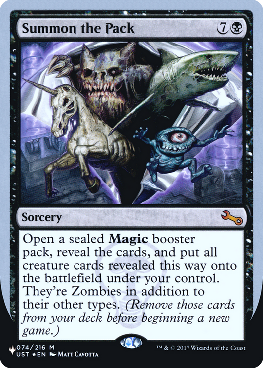 Summon the Pack - Foil