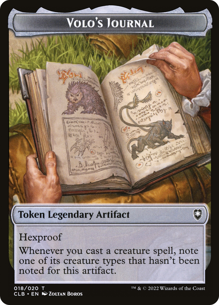 Volo's Journal Token (018)