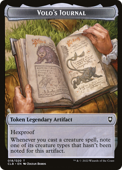Volo's Journal Token (018)