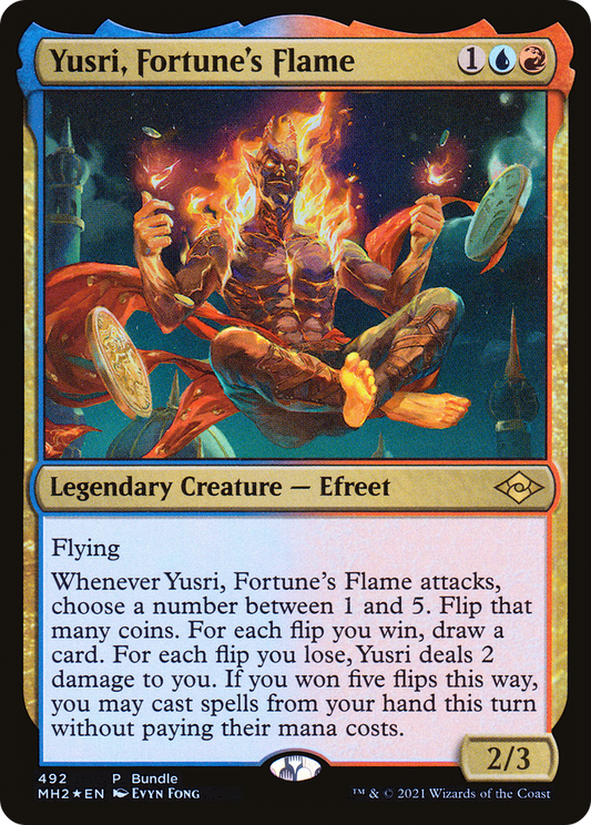 Yusri, Fortune's Flame (492) (Bundle) - Foil