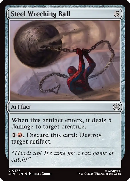 Steel Wrecking Ball - Foil