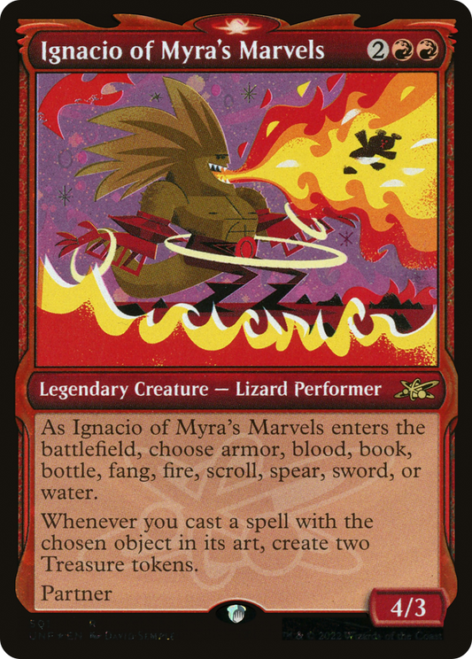 Ignacio of Myra's Marvels (501) (Showcase) - Galaxy Foil