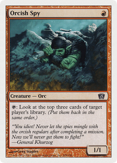 Orcish Spy (8th Edition) (Oversized) (Box Topper Promo) (O8TH)